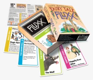 Mary Engelbreit Fairy Tale Fluxx Contents - Looney Labs Eco Fluxx Game