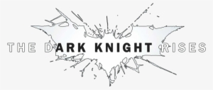 The Dark Knight Rises Logo Png Png Black And White - Dark Knight Rises Png