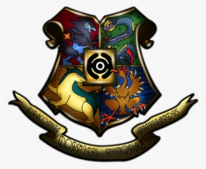 Hogwarts Shield Crest By Gb - Hogwarts Logo Pokemon