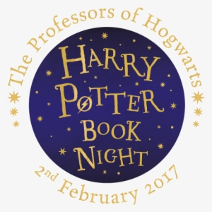 Hpbn3 Logo Gold Lettering - Harry Potter Book Night Logo