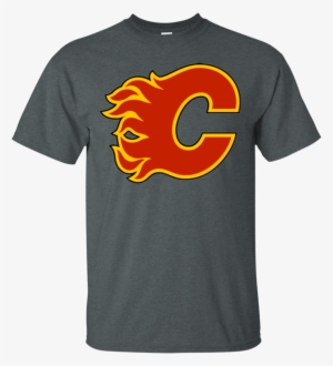 Calgary Flames Logo Men's T-shirt - Spiderman Supreme