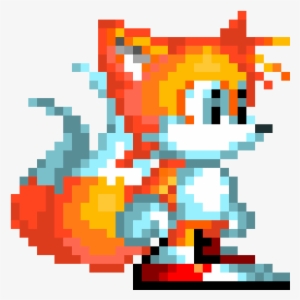 Sonic Mania Tails - Sonic Mania Tails Pixel