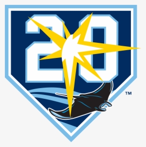 Miles For Moffitt Tampa Bay Rays Logo - Tampa Bay Rays 20th Anniversary