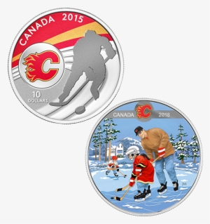 2015 Fine Silver 10 Dollar Coin - Canadian Hockey:
