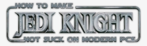 I Put A Lot Of Effort Into This Title Image So You'd - Knight