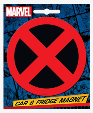 X-men Logo Magnet - Ata-boy Marvel Comics Die-cut X-men Logo Giant Magnet