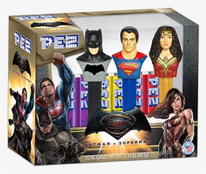Pez Dc Comics Batman Vs - Batman V Superman: Dawn Of Justice Pez Set