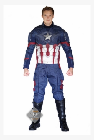 Captain America Civil War Cordura Full Costume - Captain America