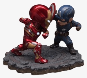 Civil War Captain America Vs Iron Man Mk46 Egg Attack - Egg Attack Captain America Iron Man