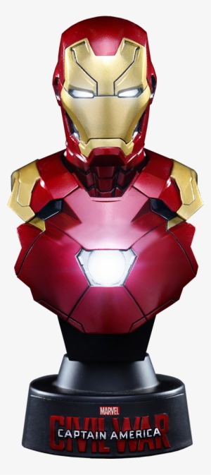Iron Man Mark Xlvi Bust - Iron Man Mark 46 Hot Toys Bust