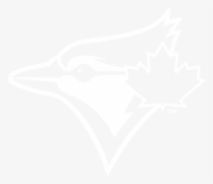 Toronto Blue Jays - Home Logo Transparent White