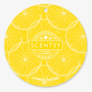 Lemon Sorbet Scentsy Scent Circle - Circle