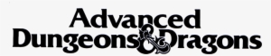 Advanced Dungeons & Dragons - Advanced Dungeons And Dragons Logo