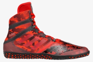 Impact Red Camo Red Black Camo Insideadidas Impact - Red Adidas Wrestling Shoes