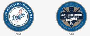 A Law Enforcement Appreciation Coin Will Be Offered - Dodgers Law Enforcement Night