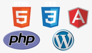 Php, Html, Css, Wordpress, Angularjs - Logo Html Css Js