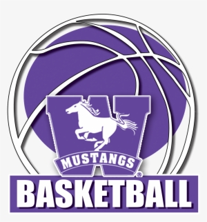 Mustang Basketball Cliparts - Western Mustangs Basketball Transparent ...