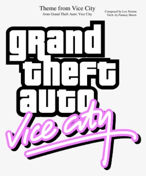 Theme From Vice City Sheet Music Composed By Composed - Grand Theft Auto Vice City Icon