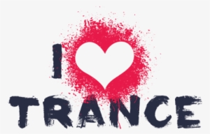 I Love Trance V2 T-shirt - T-shirt