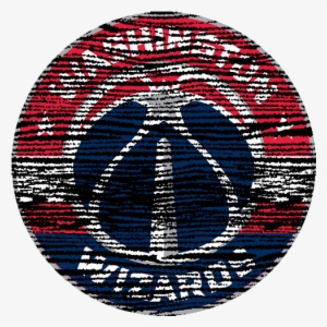 Washington Wizards 2014-pres Primary Logo Distressed - Emblem