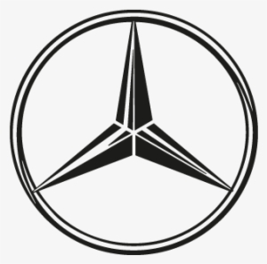 Vector Logo Mercedes-benz Automotive - Mercedes Benz Logo Sketch