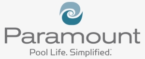 Paramount Logo Vertical - Paramount Pool And Spas Logo