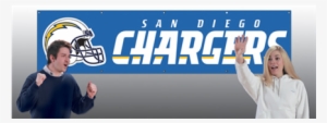 San Diego Chargers Banner Flag - San Diego Chargers