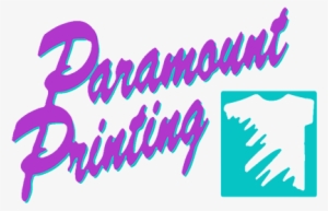 Paramount Printing - Calligraphy