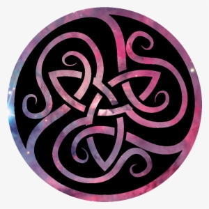 Nebula Syndicate Emblem - Transparent Celtic Knot