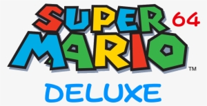 Super Mario 64 Logo Png - Super Mario 64 Ds Logo Png