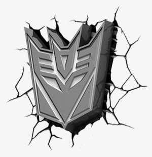Marvlights Official Transformers 3d Led Decepticon