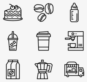 Transparent Stock Bar Drawing Coffee Shop - Design Icons