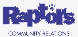 raptors community relations logo png transparent - toronto raptors claw