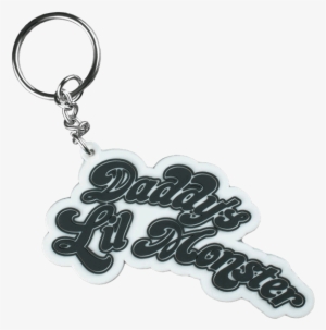 Daddy's Lil Monster Logo Keyring - Daddy's Lil Monster Keychain