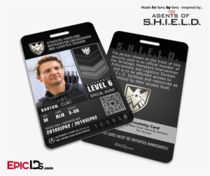 Agents Of Shield Inspired 'real' Shield Agent Id