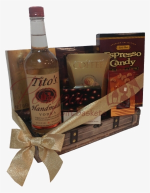 The Perfect Titos Vodka Gift Basket, Titos Gift Basket, - Tito's Vodka