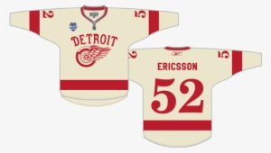 From The T Shirt Design We Can See That The Wings Would - Detroit Red Wings Jersey Concepts