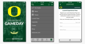Oregon Ducks Gameday App For Your Iphone Or Android - Medair