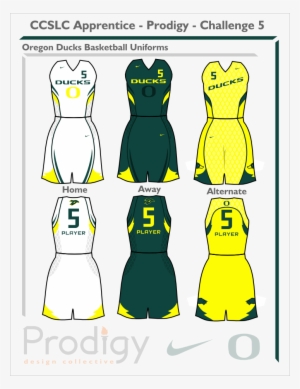 Oregonbasketballuniforms - Cartoon