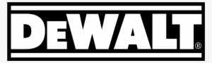 Dewalt Logo Black And White - Dewalt Dw7054 Crown Stops For Dw705