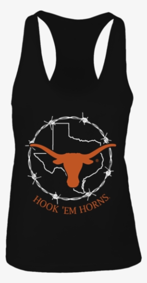Hook 'em Horns Texas Longhorns Texas Symbol Circle - Texas Longhorns