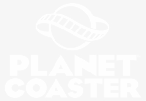 Planet Coaster Logo White - Planet Coaster Steam Key