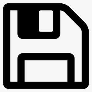 Bootstrap Svg Icon - Floppy Disc Icon Png
