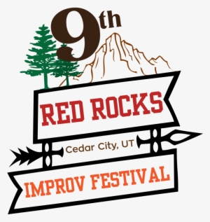 Off The Cuff Improv Presents The 9th Annual Red Rock - Trading Phrases Large Pine Tree Wall Decal