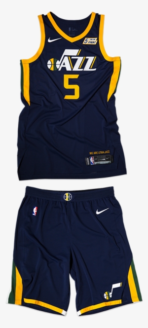 2017-2018 Uniform Full Look - Utah Jazz Jersey 2018