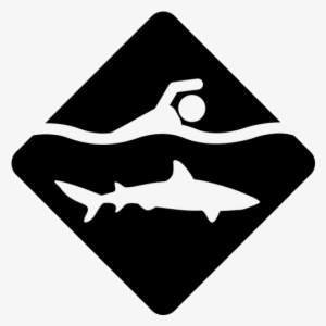 Shark Warning Icon - Icon