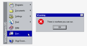 Report Abuse - Funny Windows 95 Messages