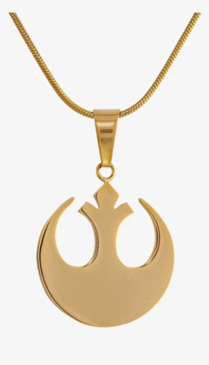 Rebel Alliance Gold-tone Pendant Necklace - Necklace