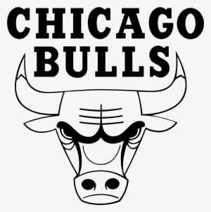 Chicago Bulls Logo Png Transparent - Chicago Bulls Logo Black And White