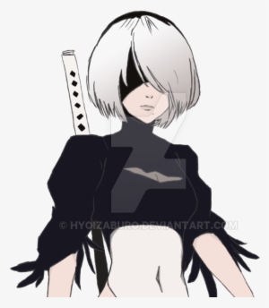 B Automata By Hyoizaburo On Deviantart - Nier Transparent